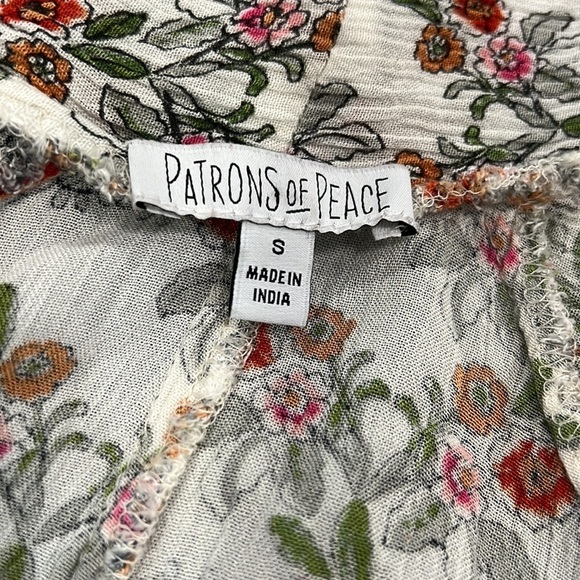 PATRONS OF PEACE kimono size small - Picture 3 of 7